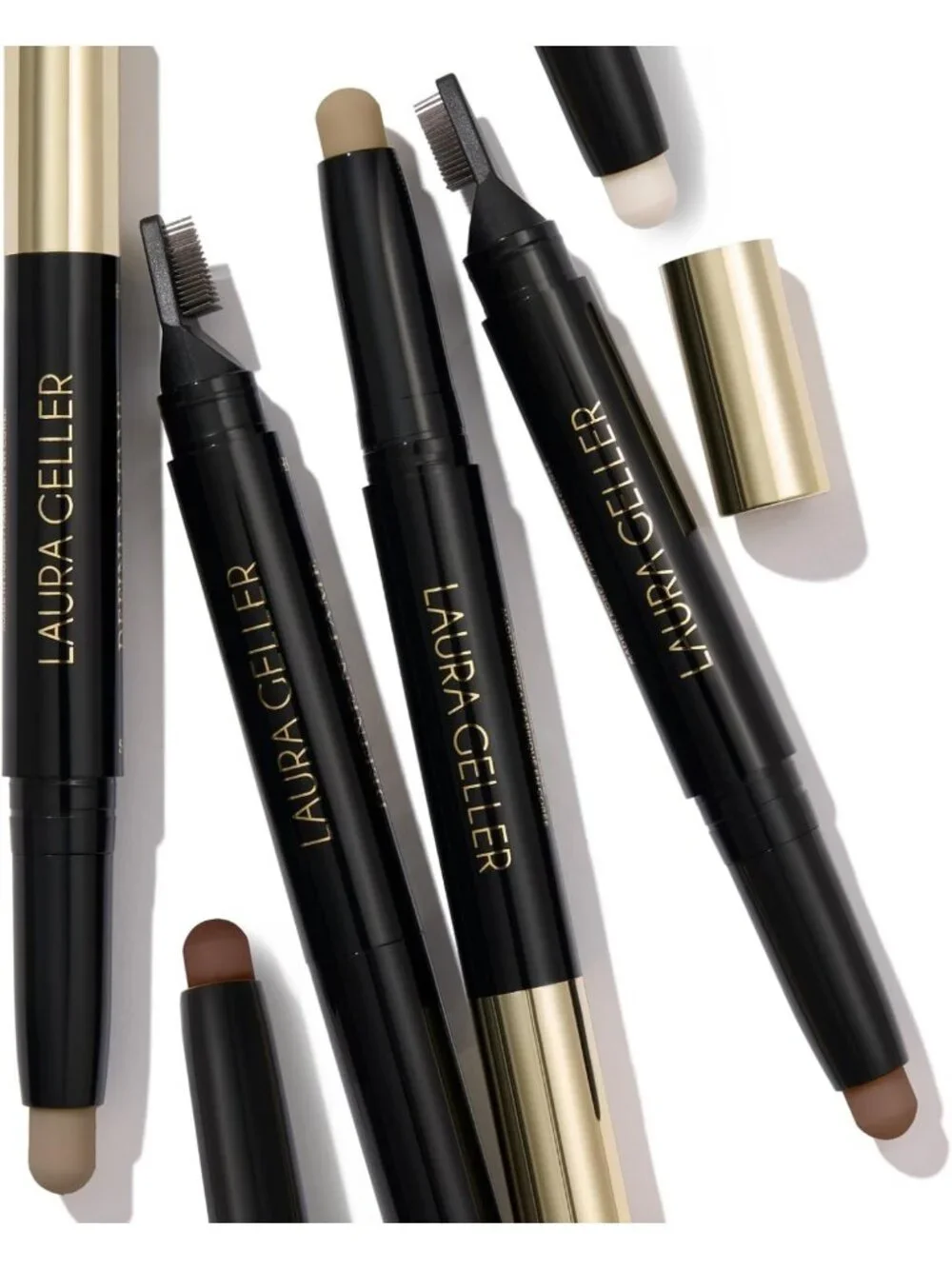 Define & Tame Brow Lifting Stick - Laminated Full Brows Wax - Dark Brown Shade
